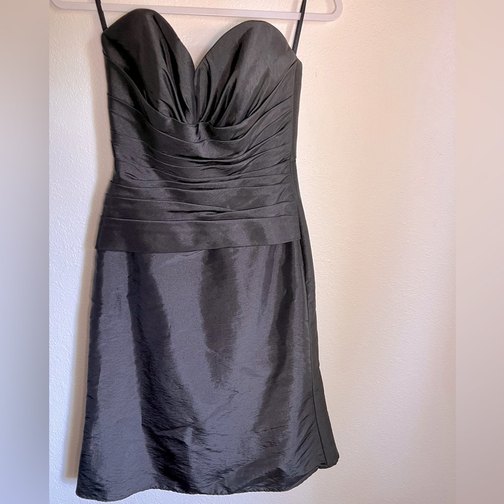 Black bridesmaid dress